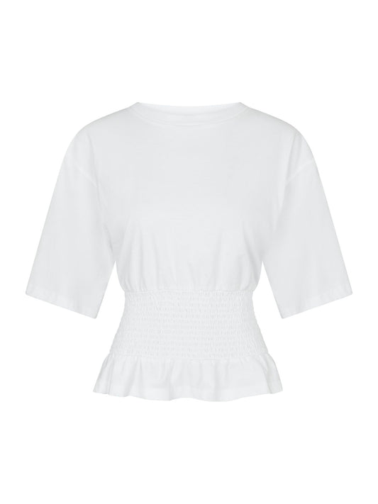 Dray boxy smock top
