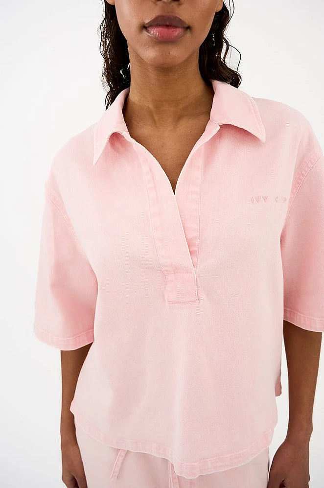 Opera Oversize Polo Shirt Wash