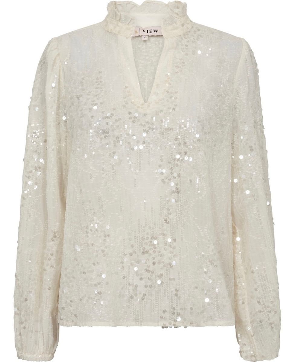Grete sequin blouse