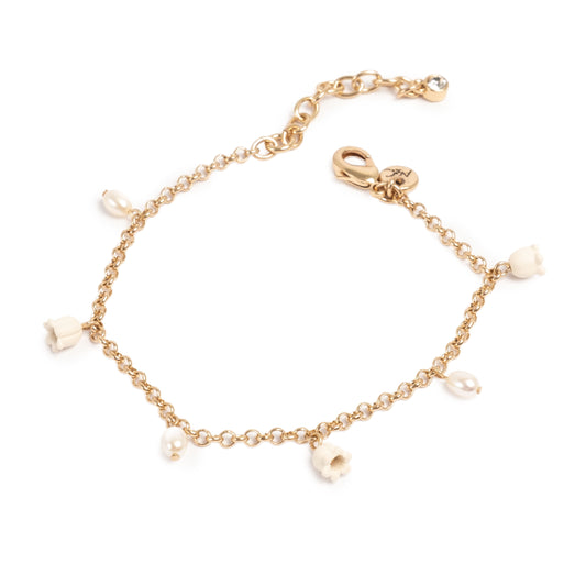 Lilies&Pearls bracelet