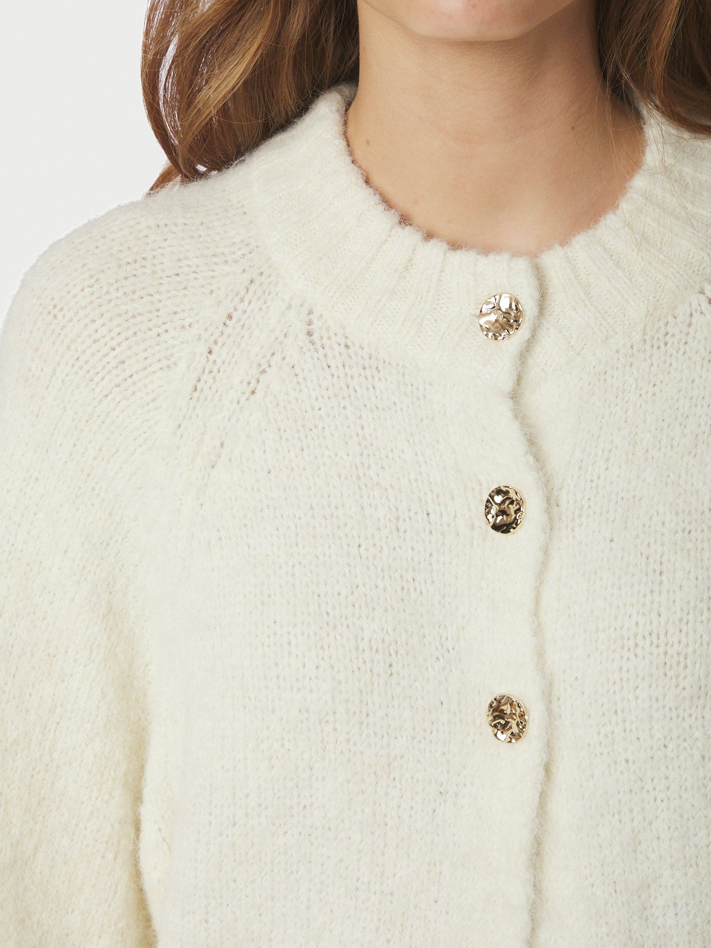 Benuta Fluffy knit cardigan