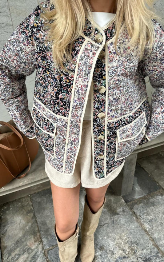 Emmyic jacket paisley