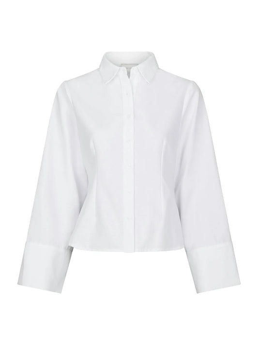 Rosa Oxford Shirt - hvit