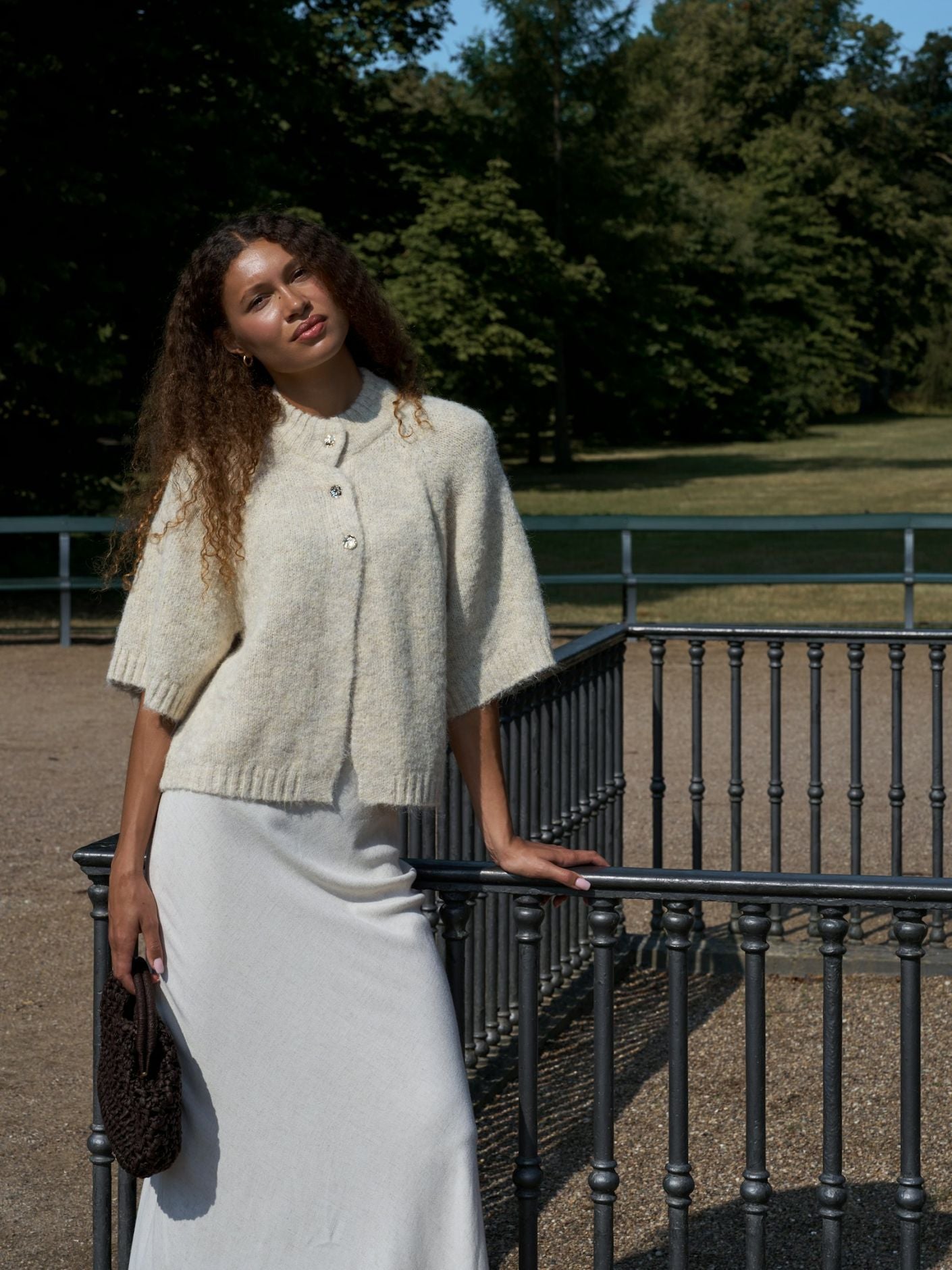 Benuta  Fluffy Knit Cardigan