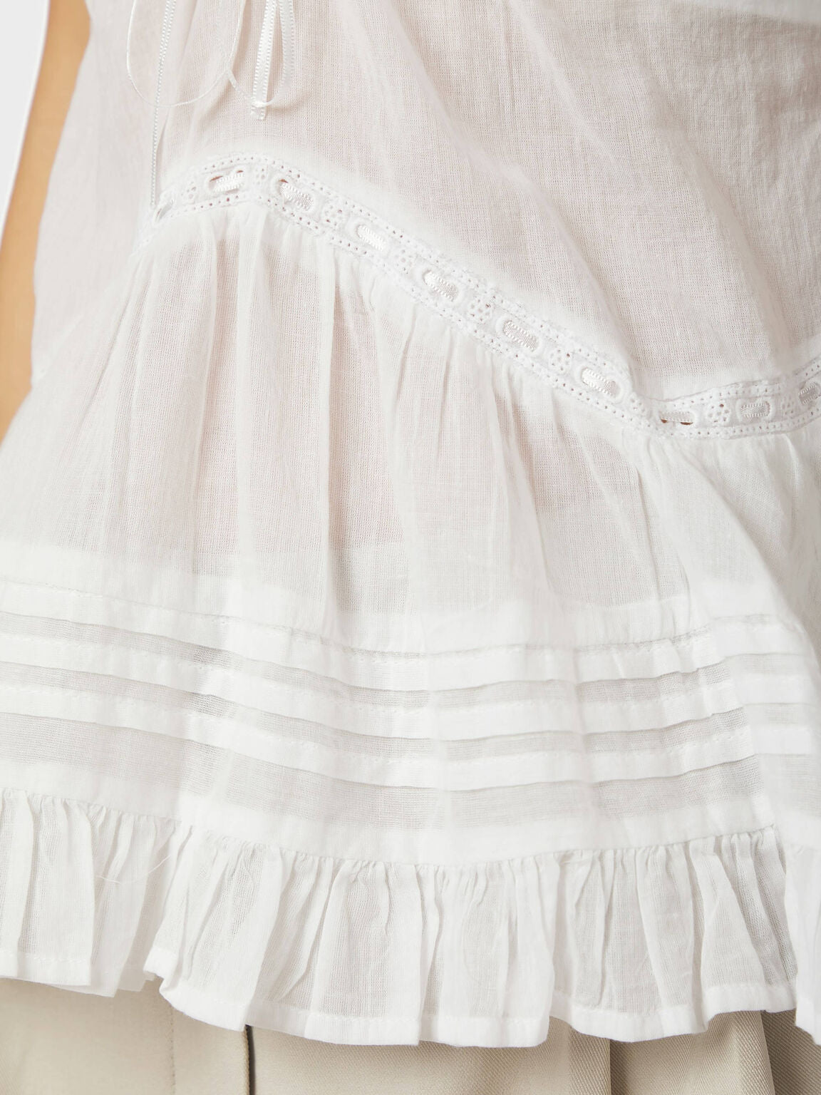 Elvena S Voile Top