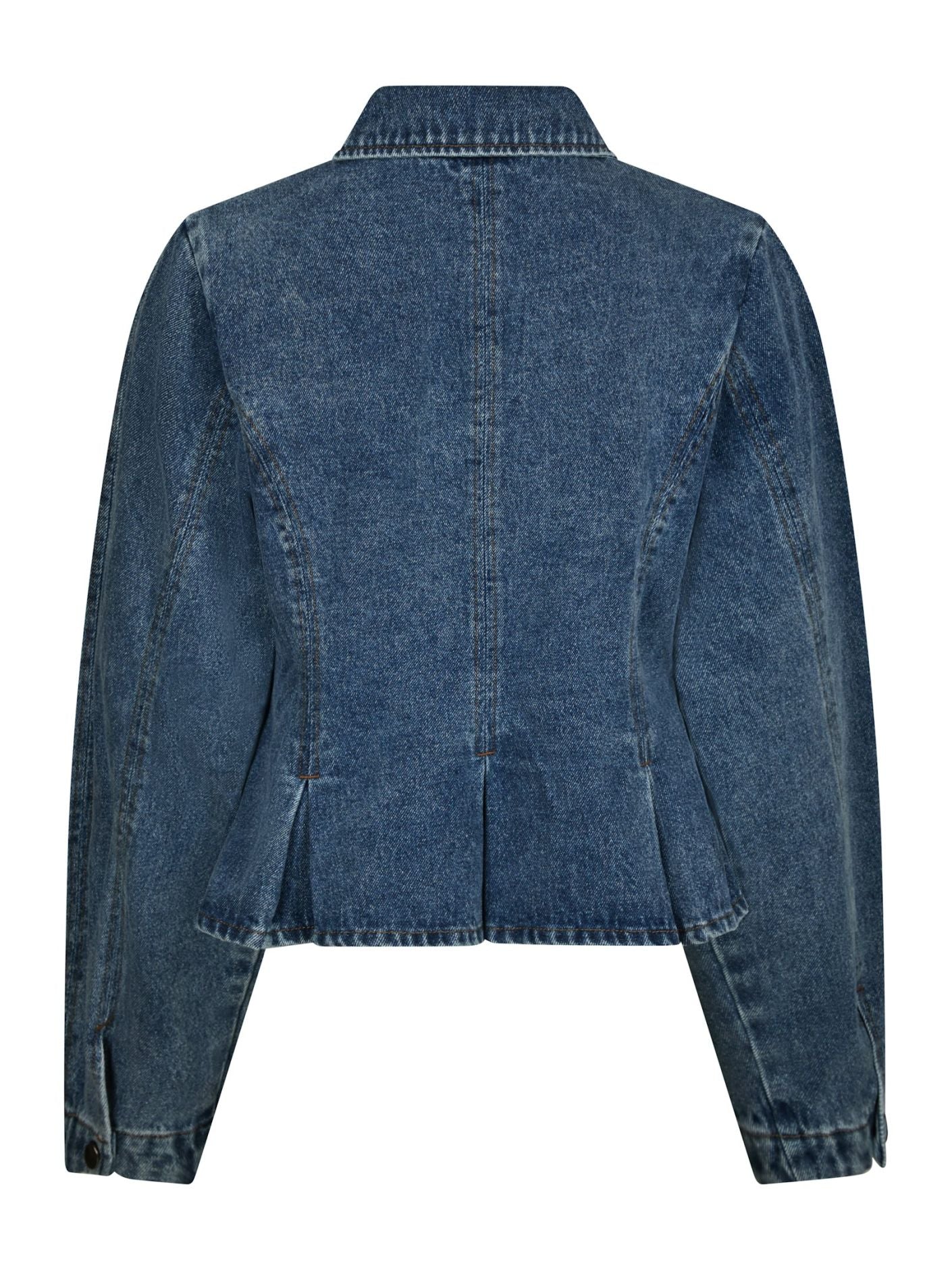 Rivora Denim Peplum Jacket