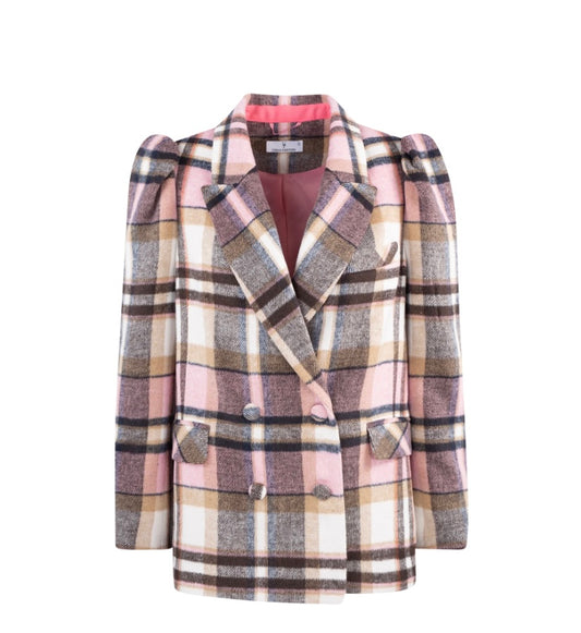 Rosi blazer pink Check