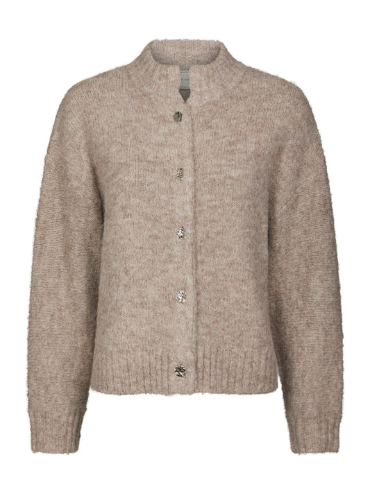 Taura Fluffy knit cardiga