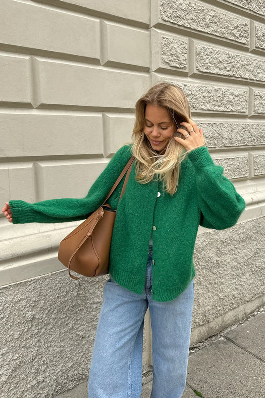 Idaic cardigan Green