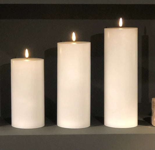 Led lys Kubbe 10x30 cm