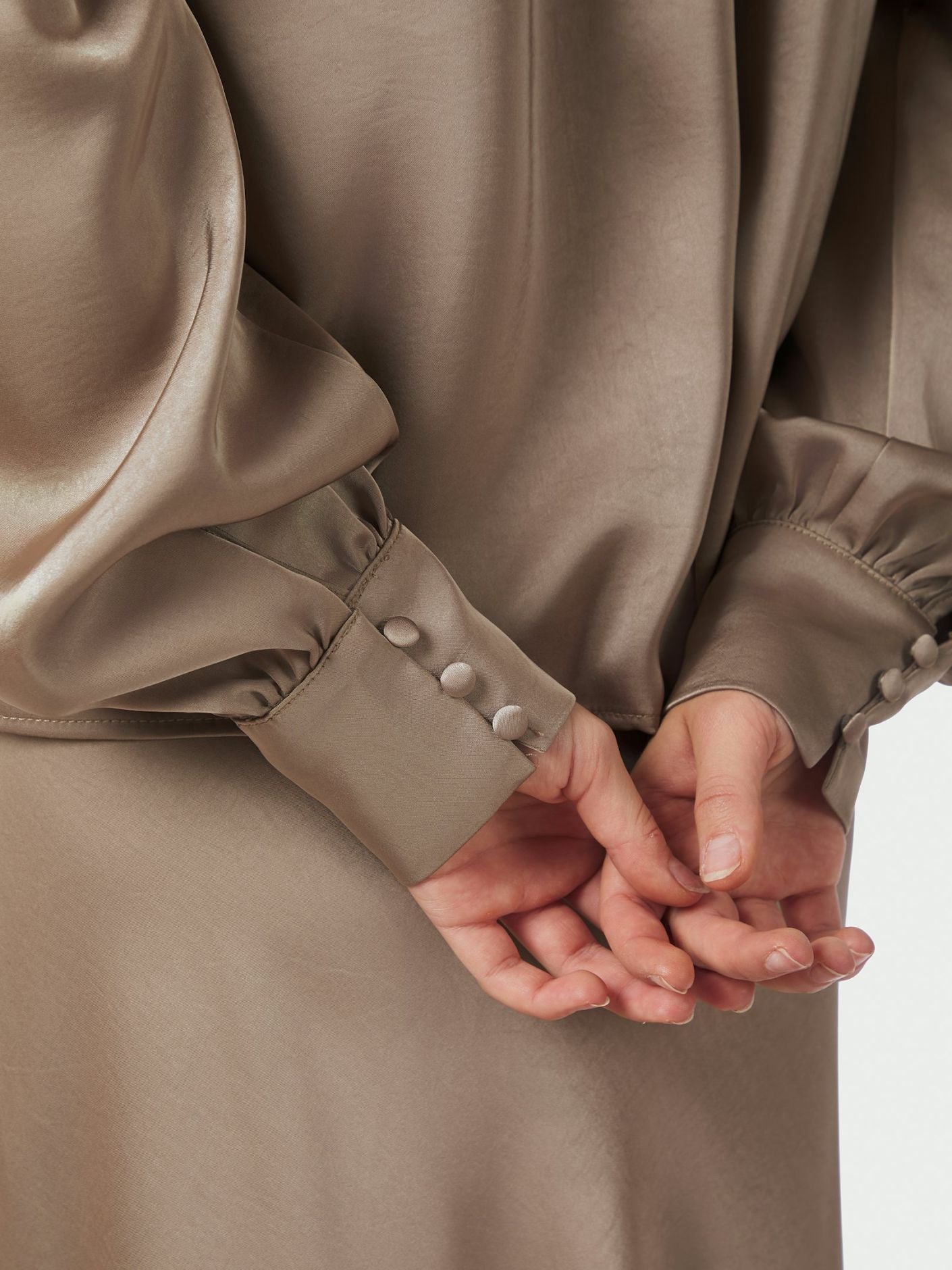 Rosslyn Heavy Sateen blouse