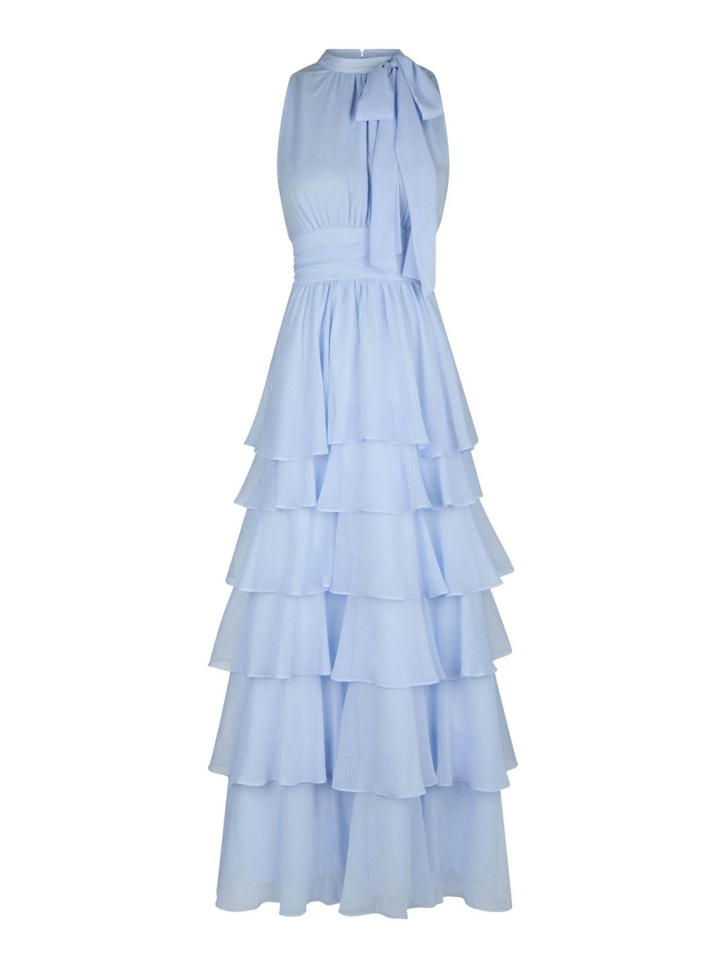 Marli Solid Chiffon dress