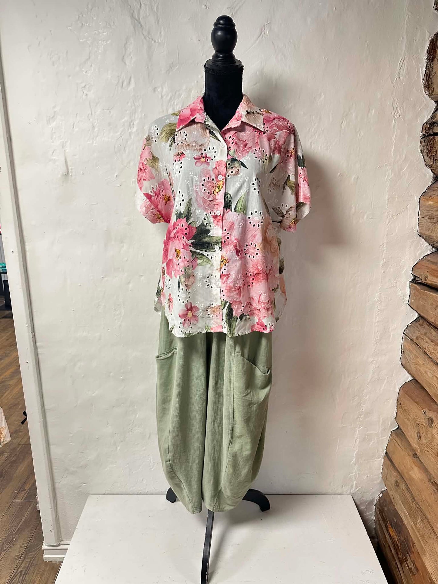 Cotton Flower Shirt