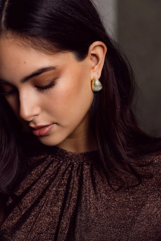 Erin earrings silver petite