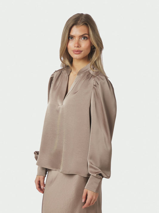 Rosslyn Heavy Sateen blouse