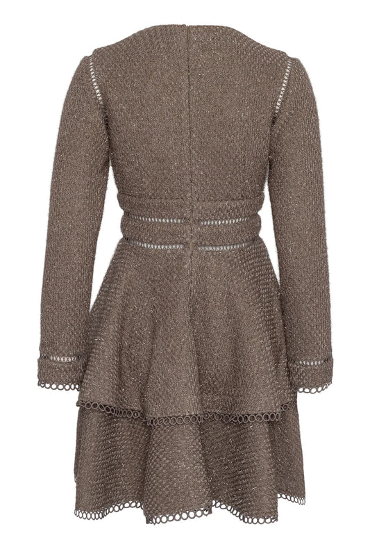 ELLIE MINI DRESS TAUPE