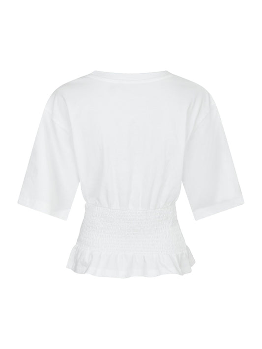 Dray boxy smock top