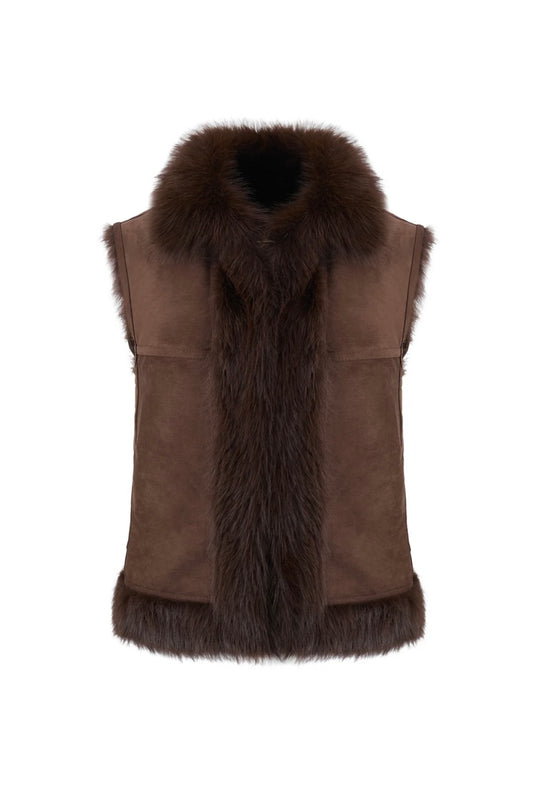 Suedette Bonded Choc