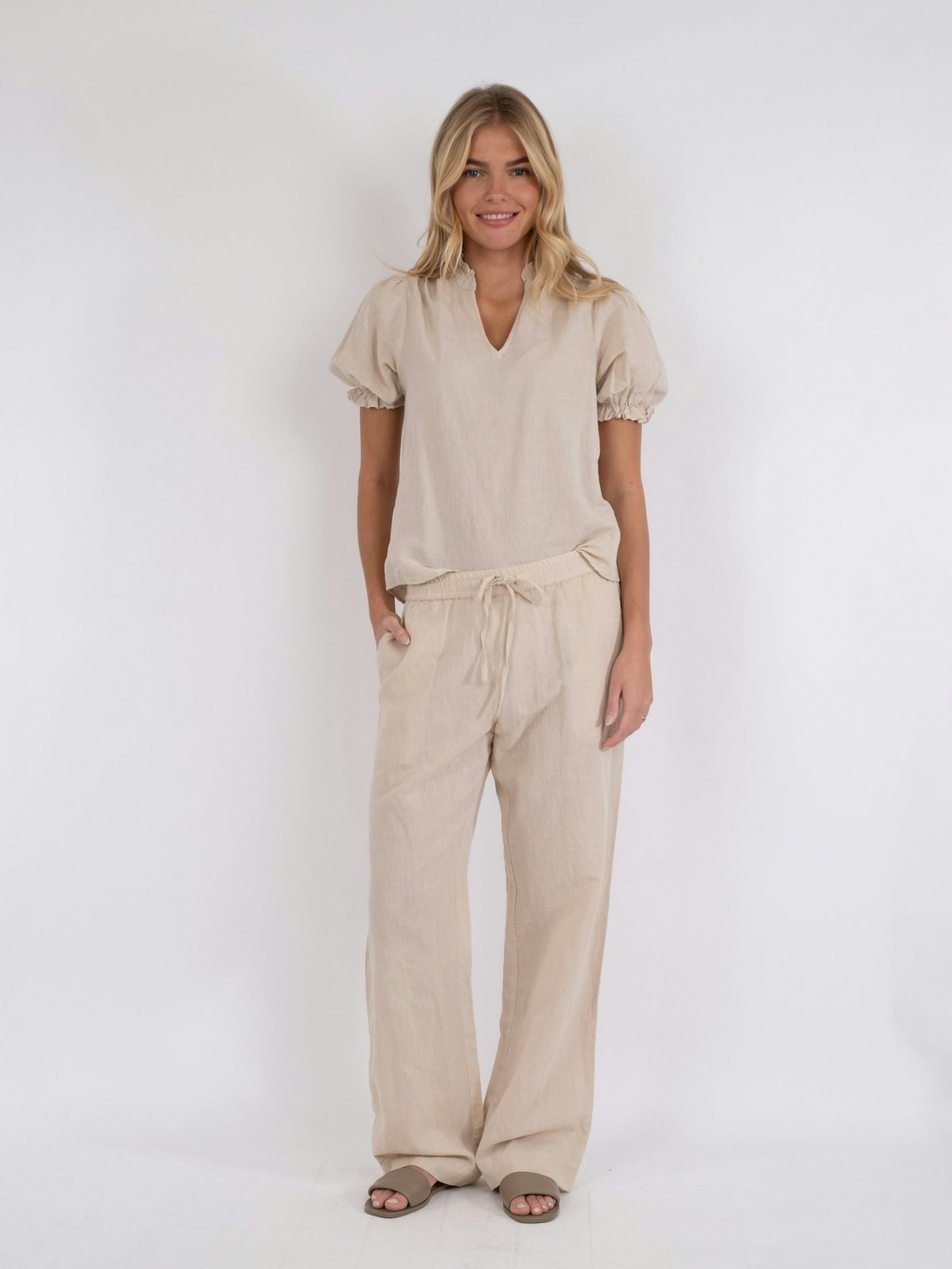 Sonar linen pant