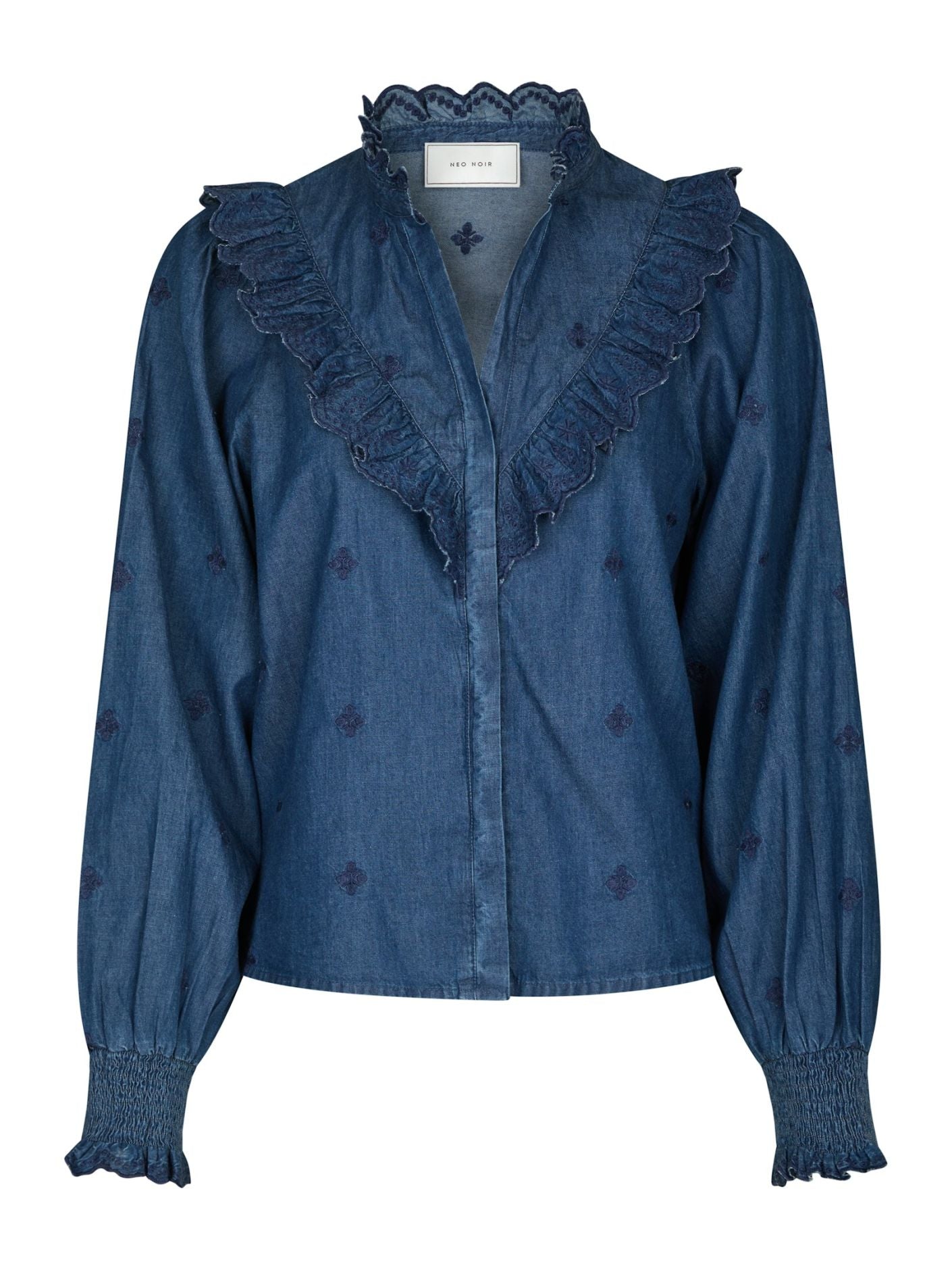 Dega Denim Blouse FORHÅNDSBESTILLING