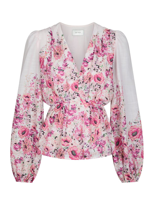 Fie flower blouse