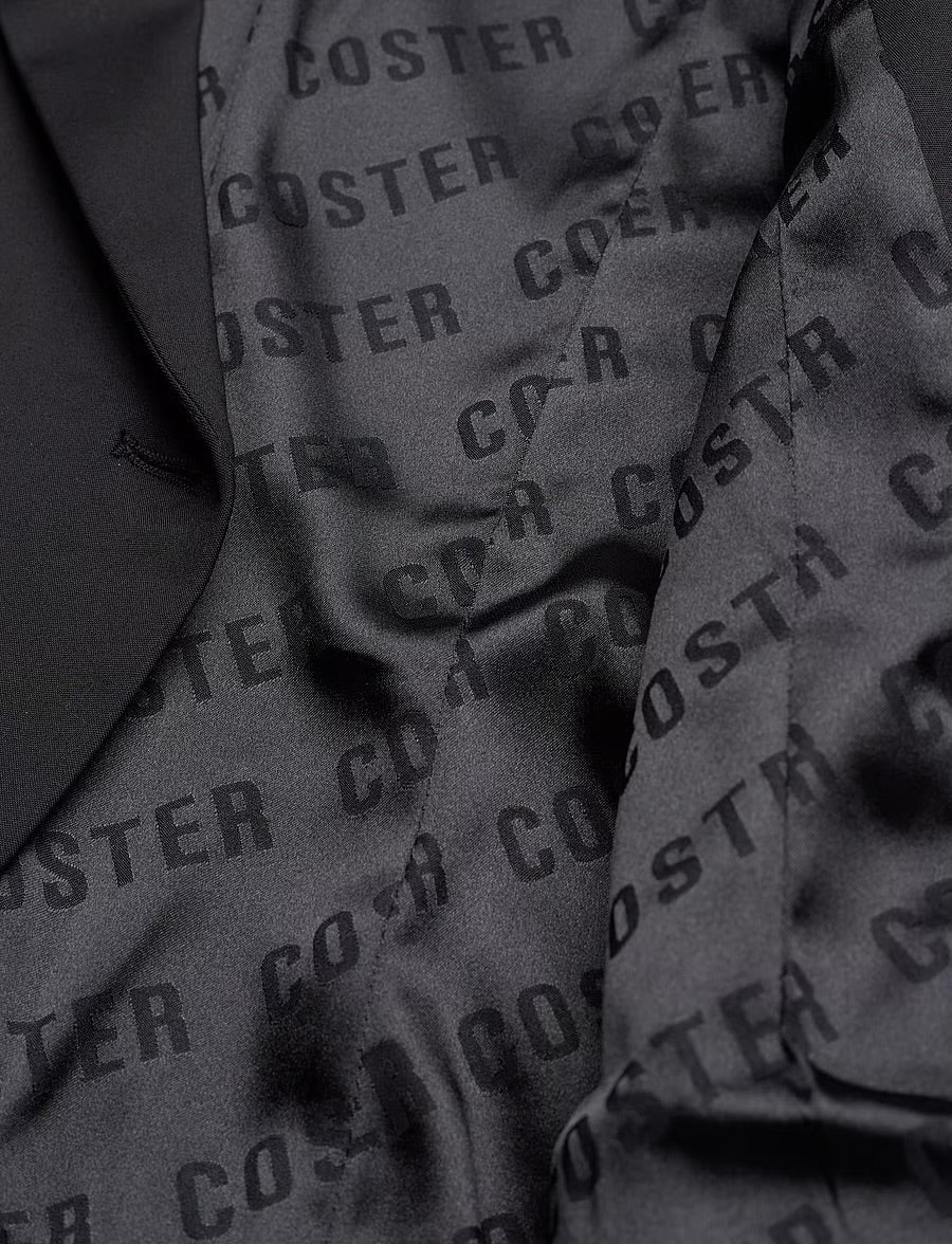 Double- breasted blazer with utility details