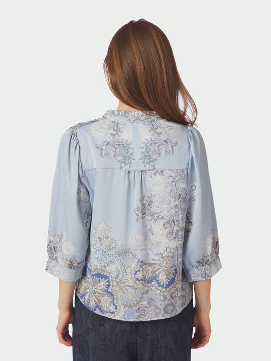 Rosella artist paisley blouse