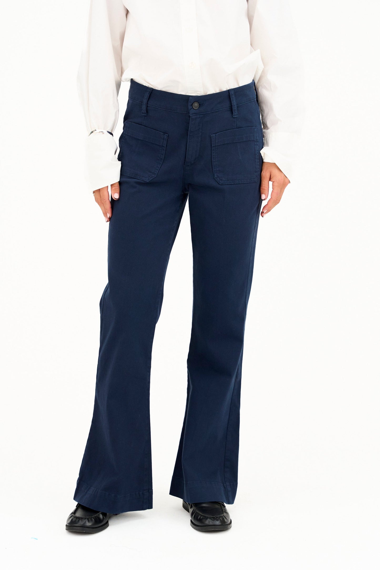 Ann Charlotte Jeans Wash Sava Color - navy