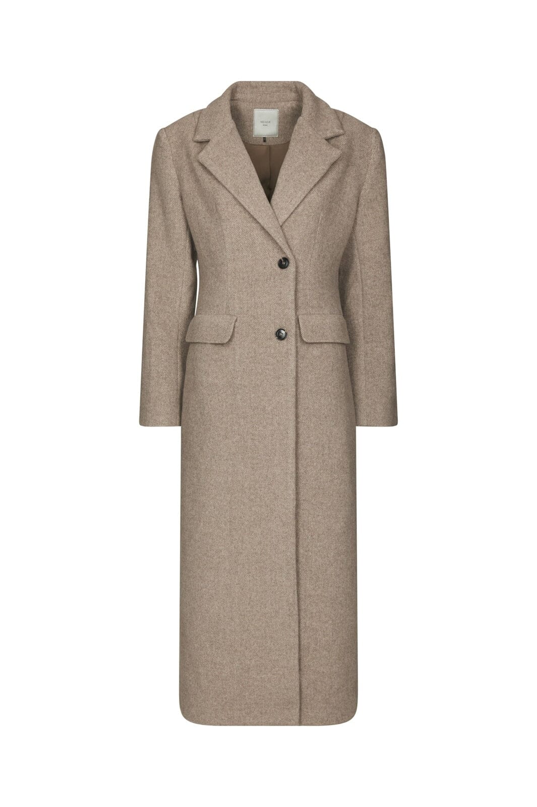 Corina Herringbone Twill Coat