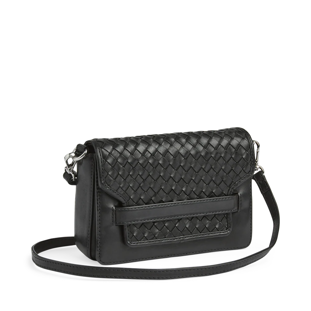 Vanya Crossbody Bag, Weave Black