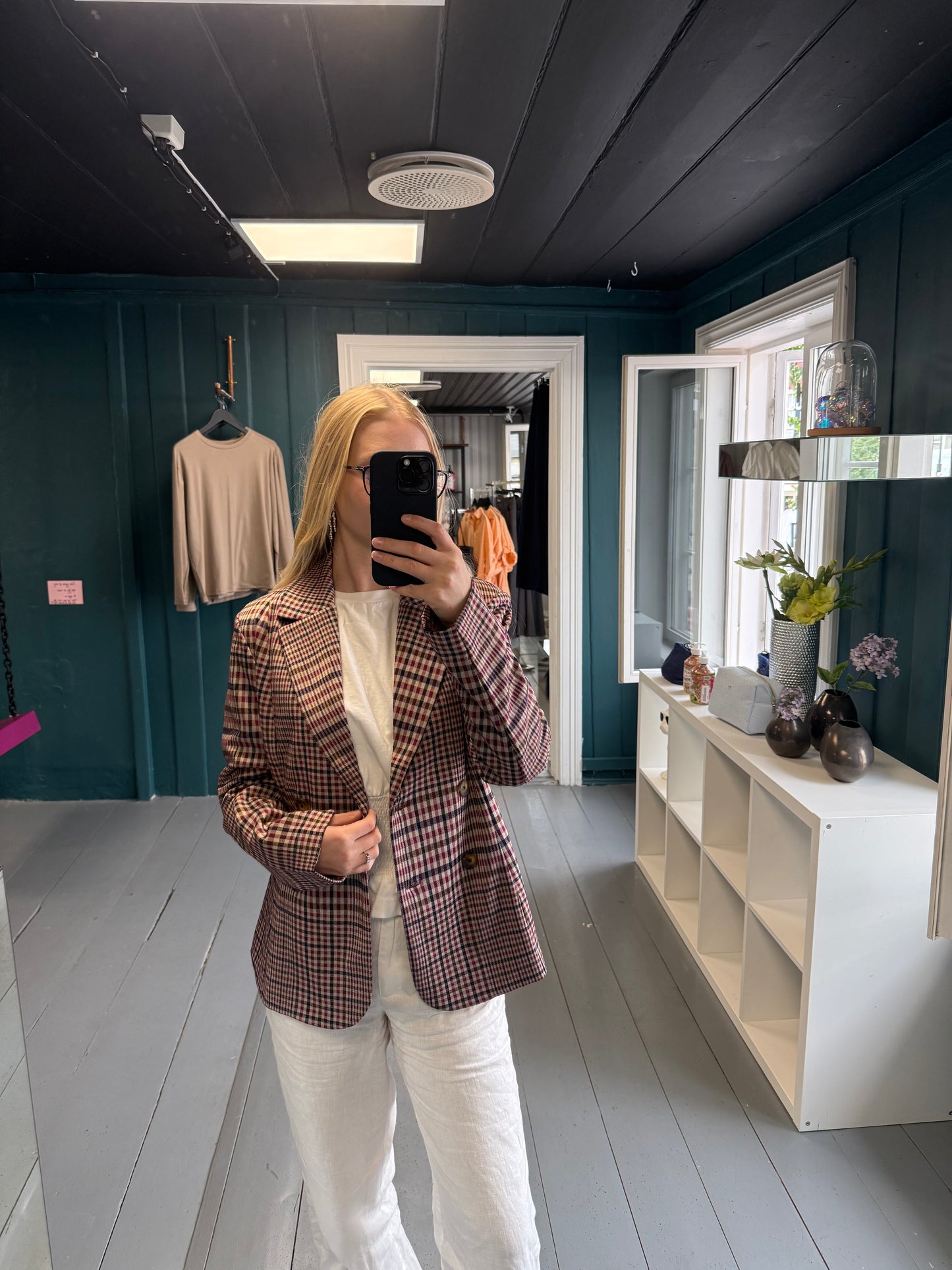 Kate Checkit blazer