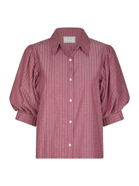 Etta soft stripe stone shirt