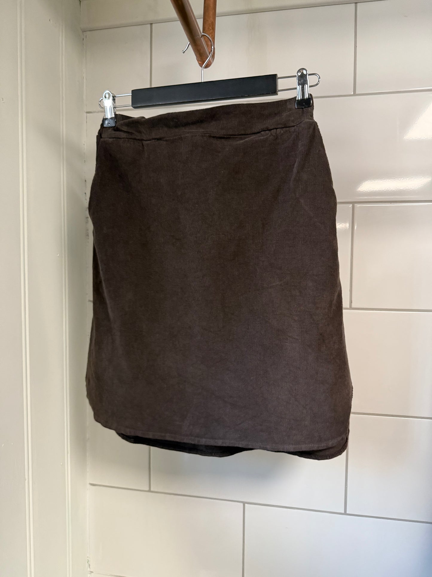Cord skjørt