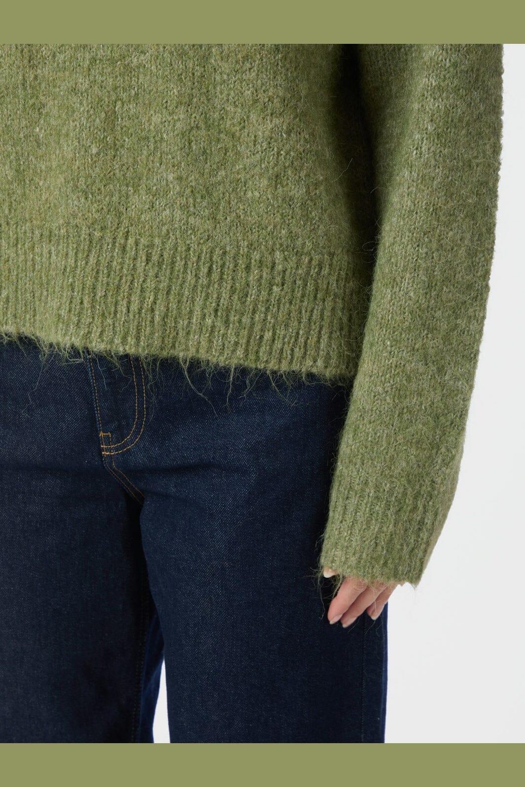 Paulina Fluffy Knit blouse