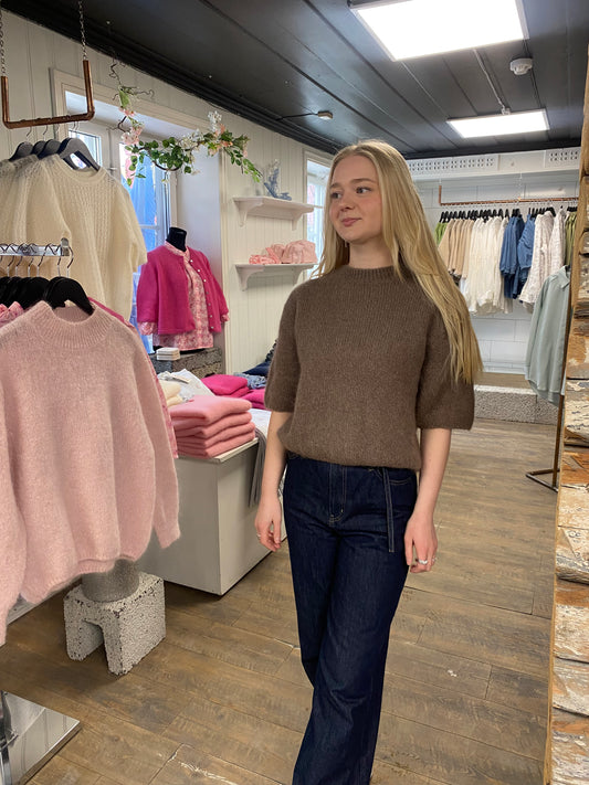 Mohair Alpaca Short Sleeve