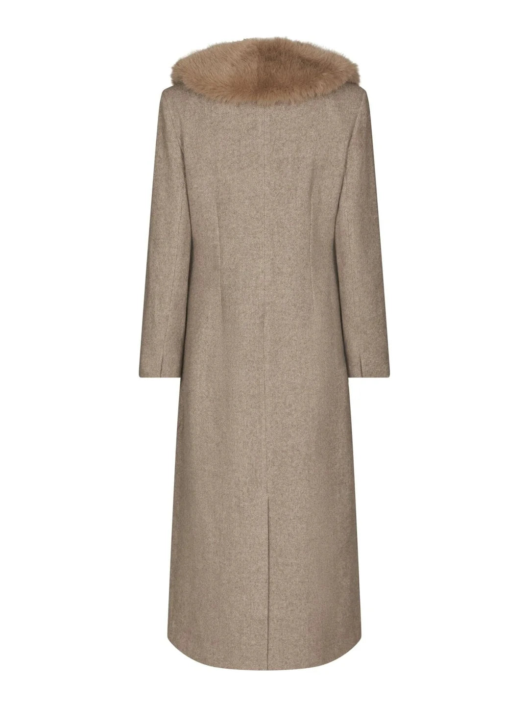Corina Herringbone Twill Coat