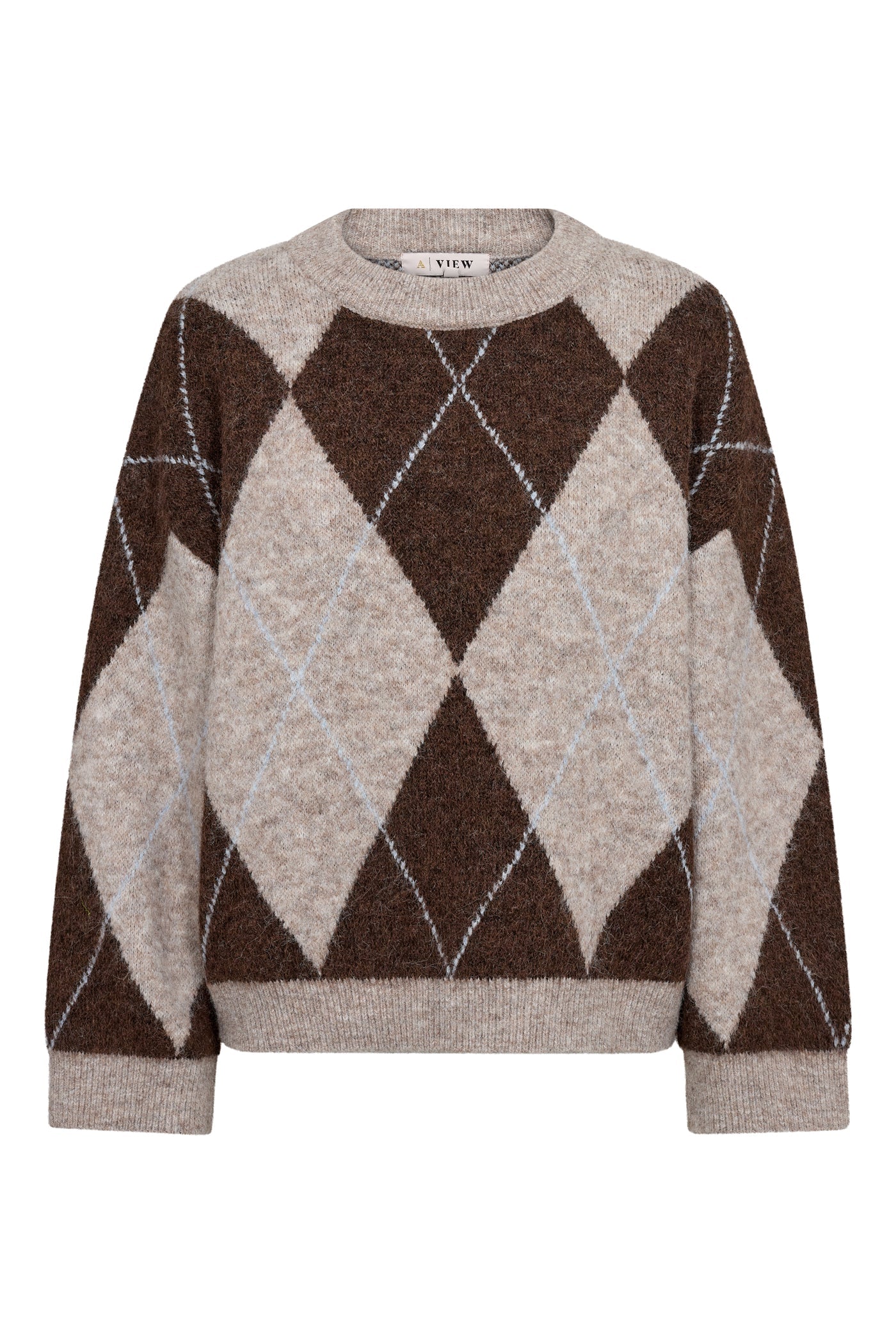 Harlekin knit pullover