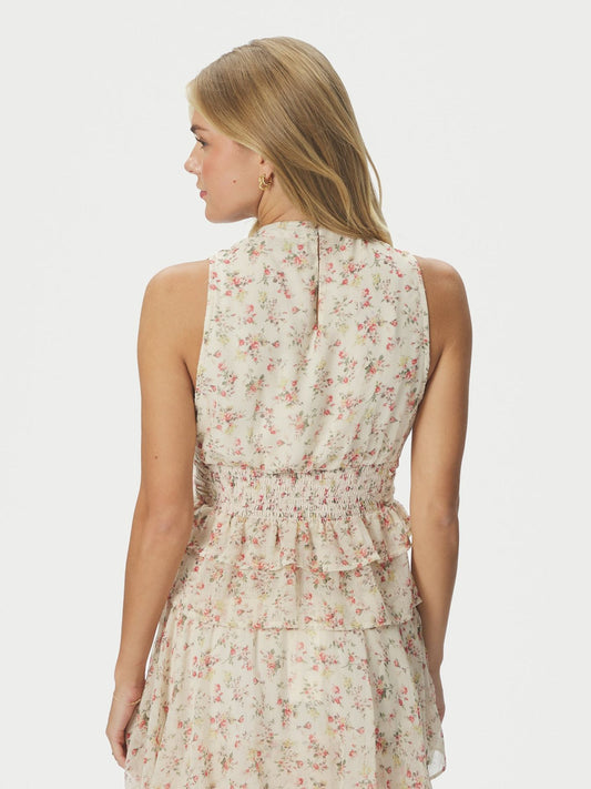 Ansol meadow printed top