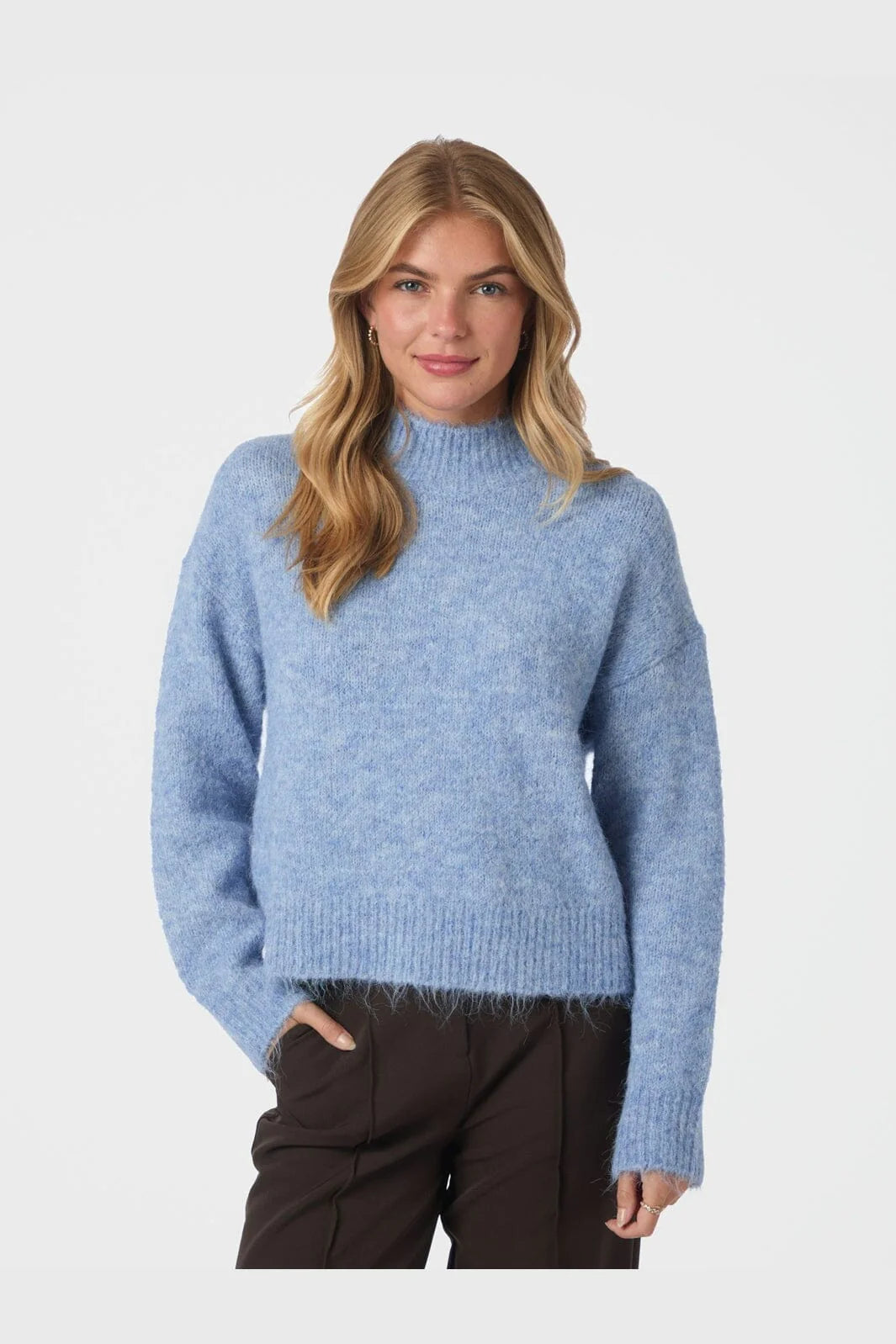 Paulina Fluffy Knit blouse