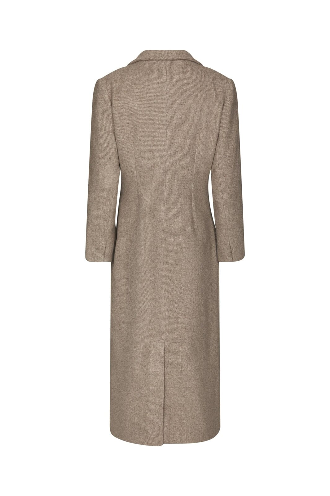 Corina Herringbone Twill Coat