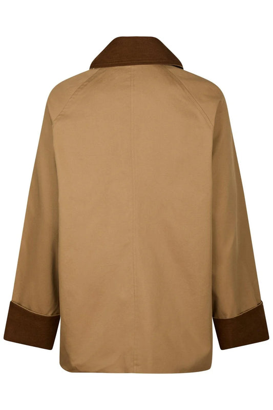 Anastacia Cord Jacket Brown