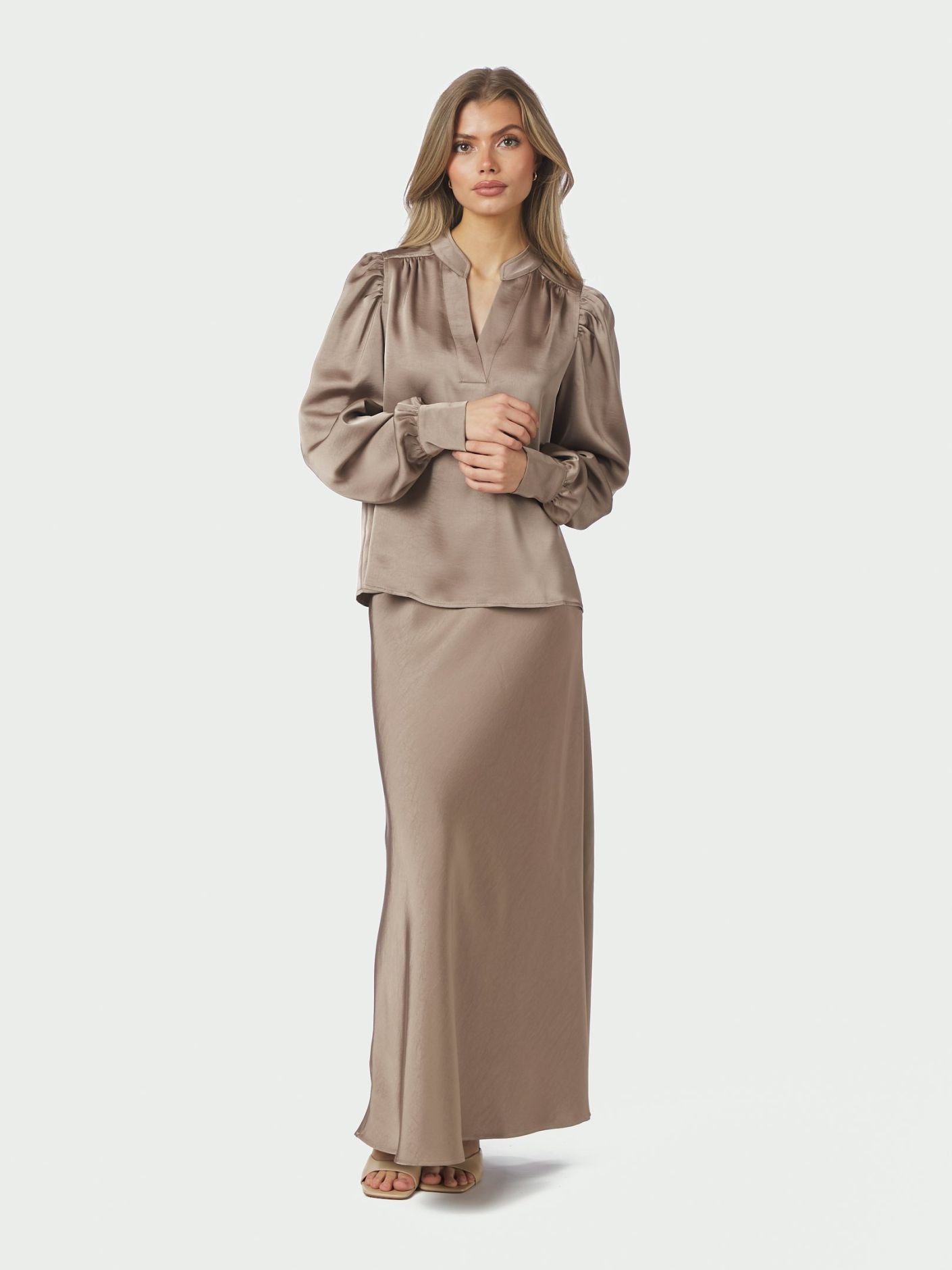 Rosslyn Heavy Sateen blouse