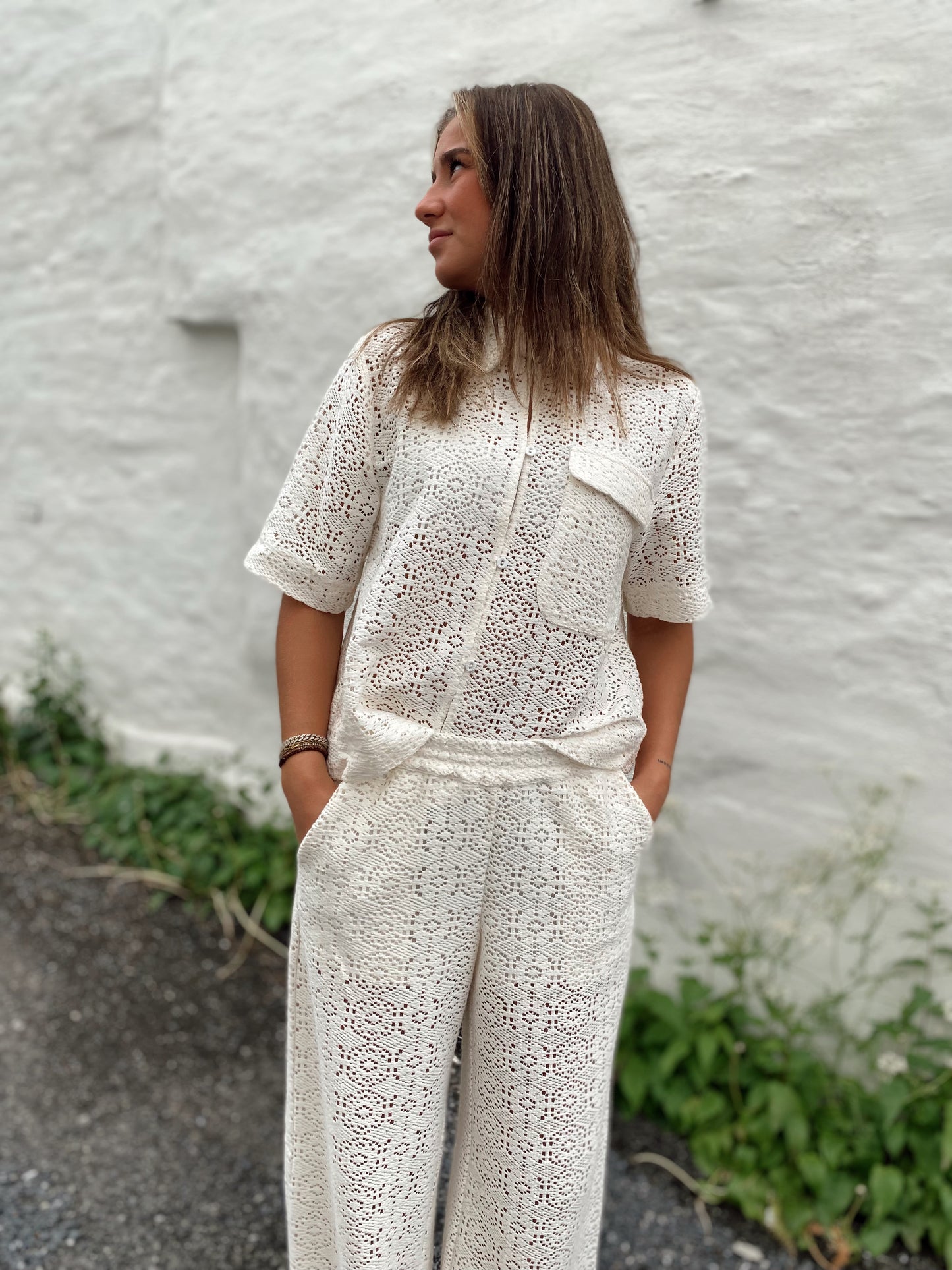 Elisa pant creme