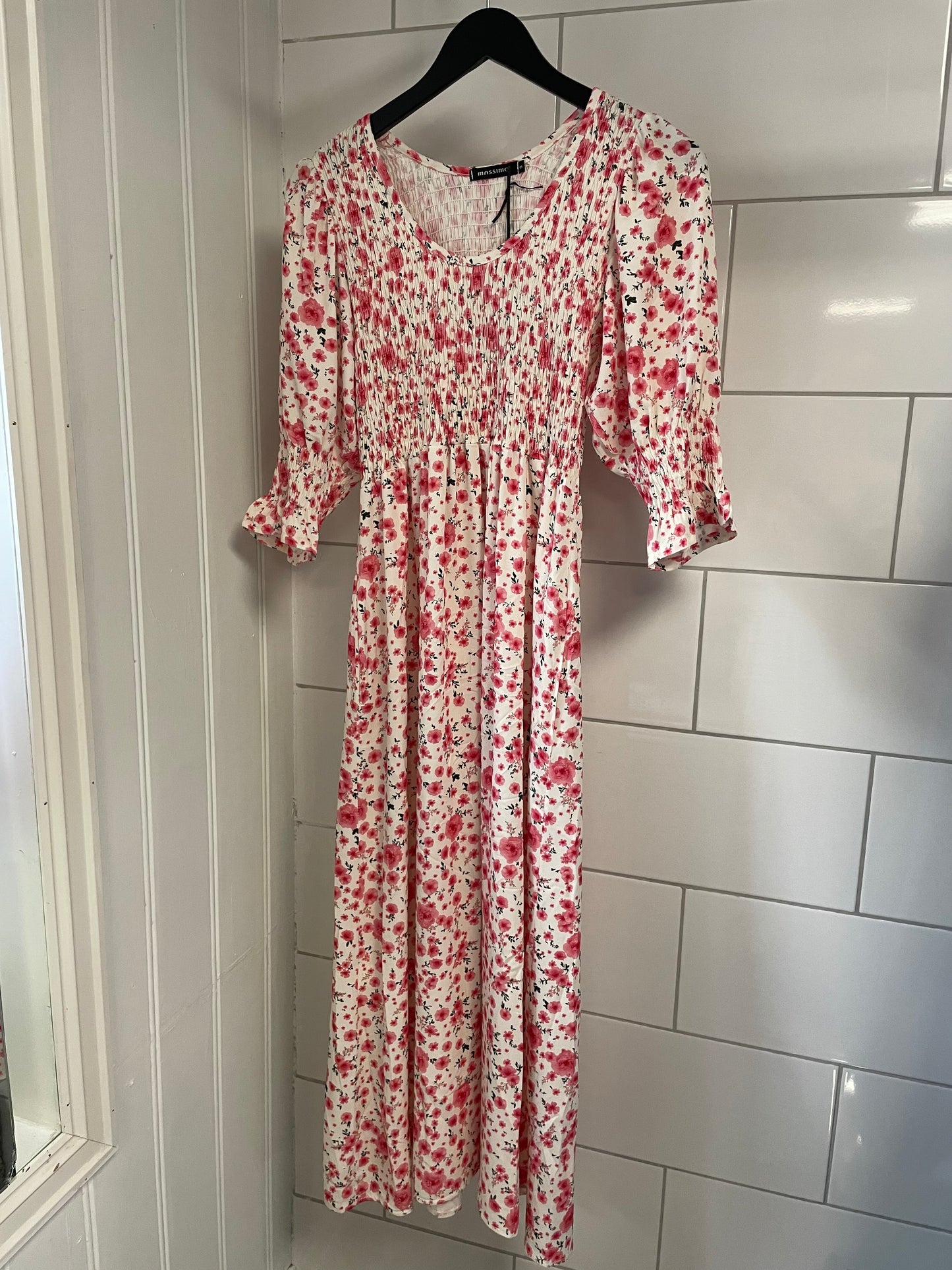 Flower smock dress