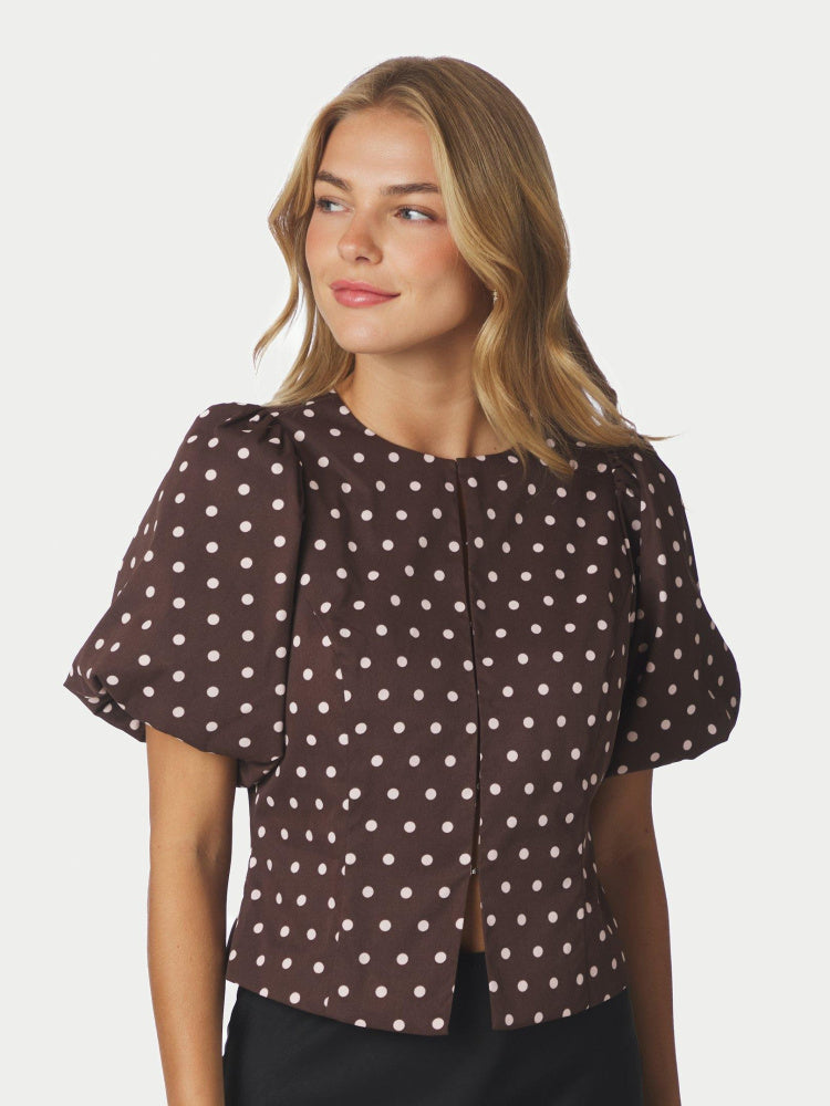 Anela Dot Blouse