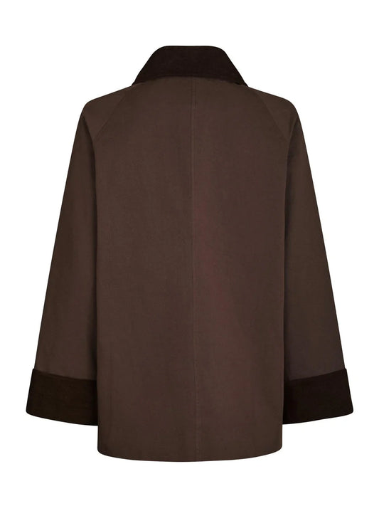 Anastacia Cord Jacket Brown