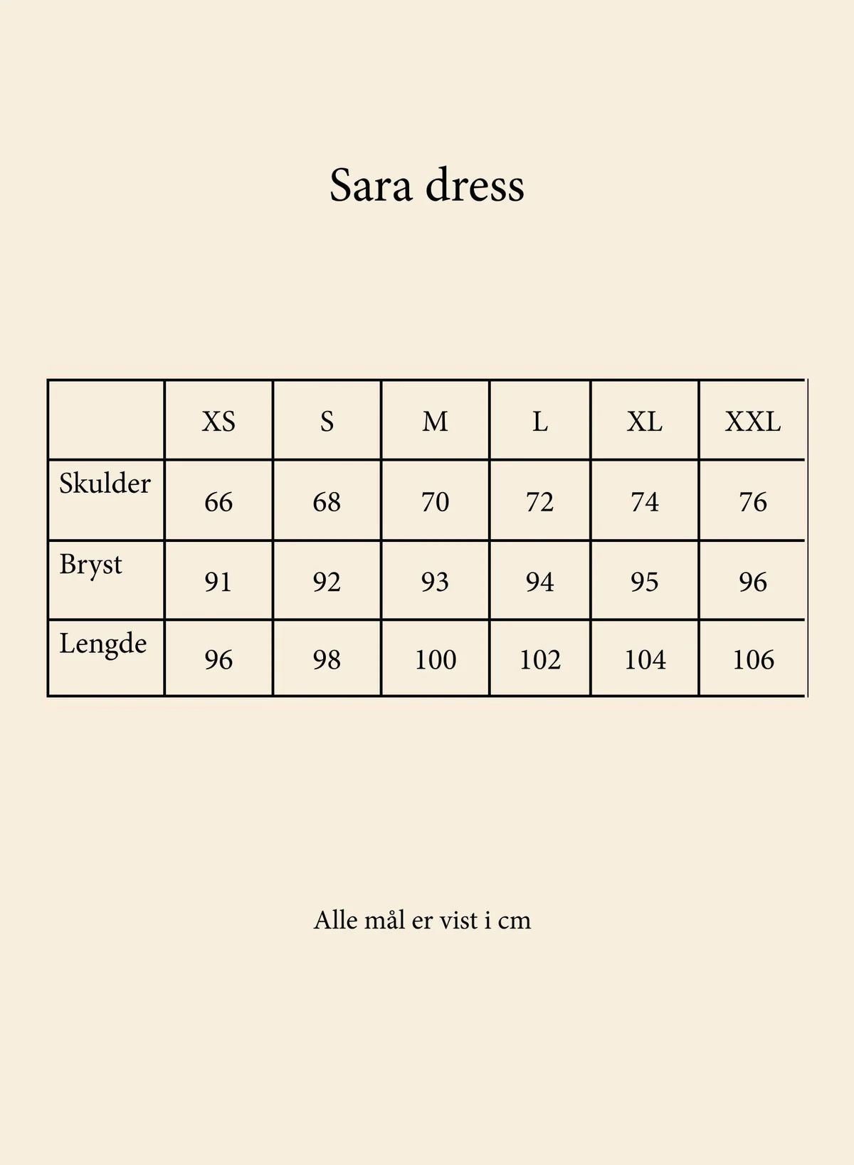 Sara dress white