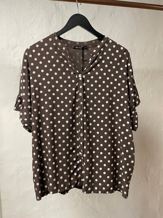 Viskose dott blouse