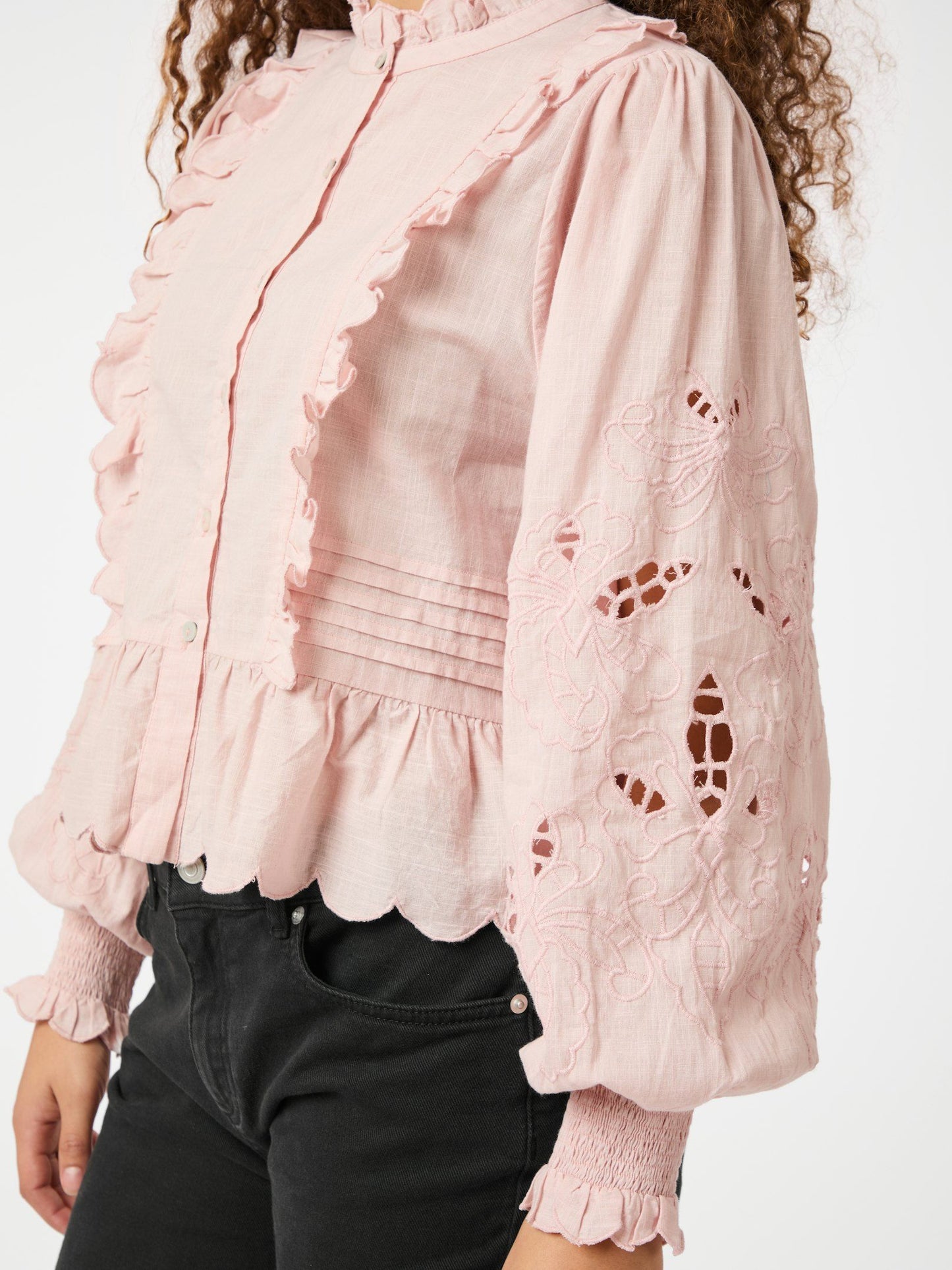 Petrine Embroidery blouse