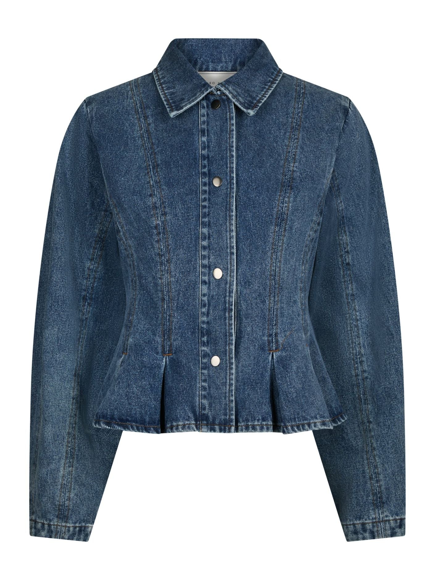 Rivora Denim Peplum Jacket
